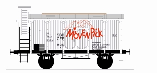 BuBi Model TT40099 - TT - Bierwagen Movnpick